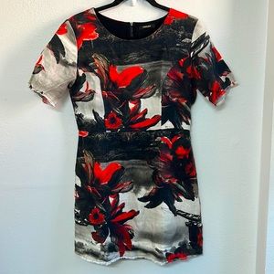Osklen Women’s 100% Linen Floral Dress